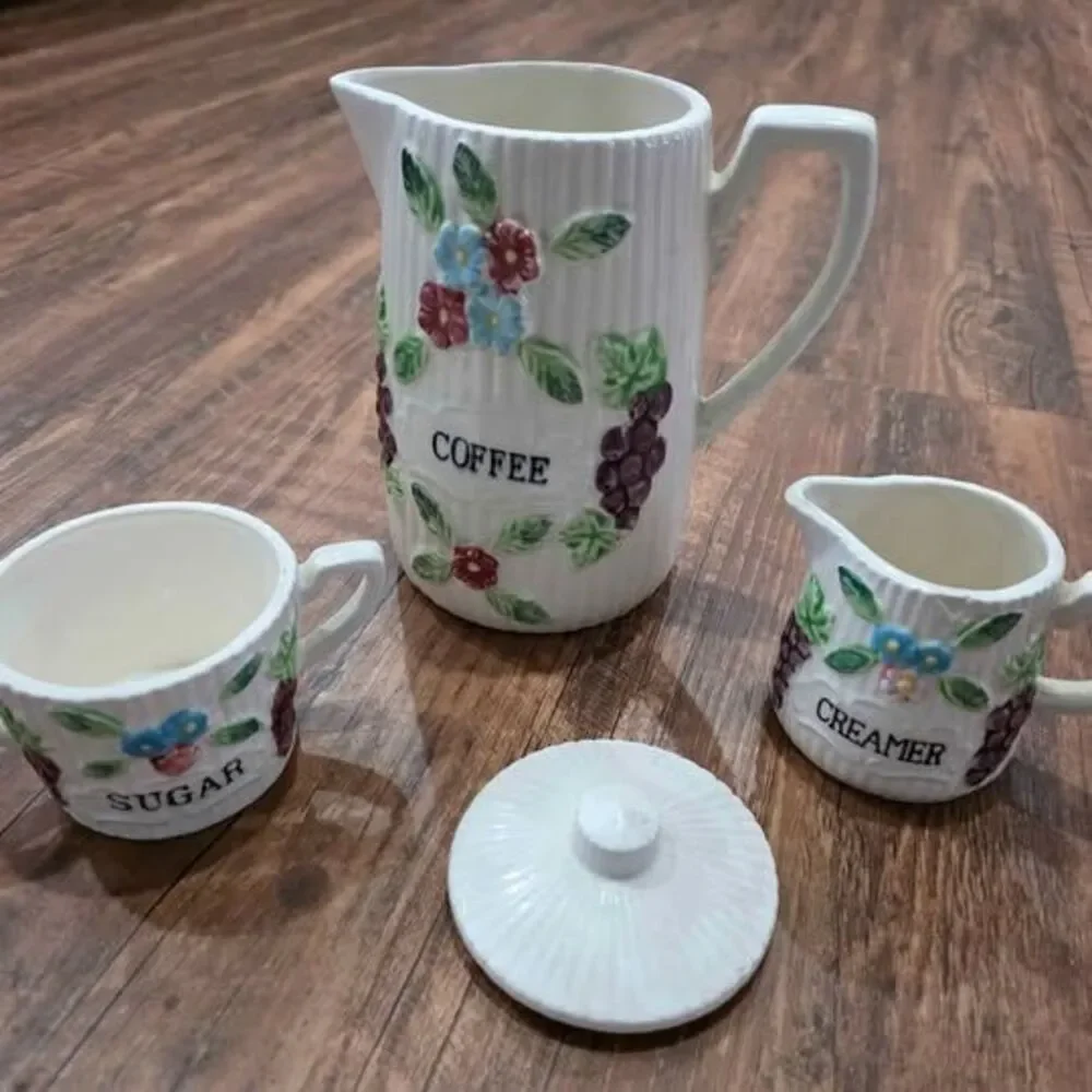 Vintage Ceramic Coffee Set